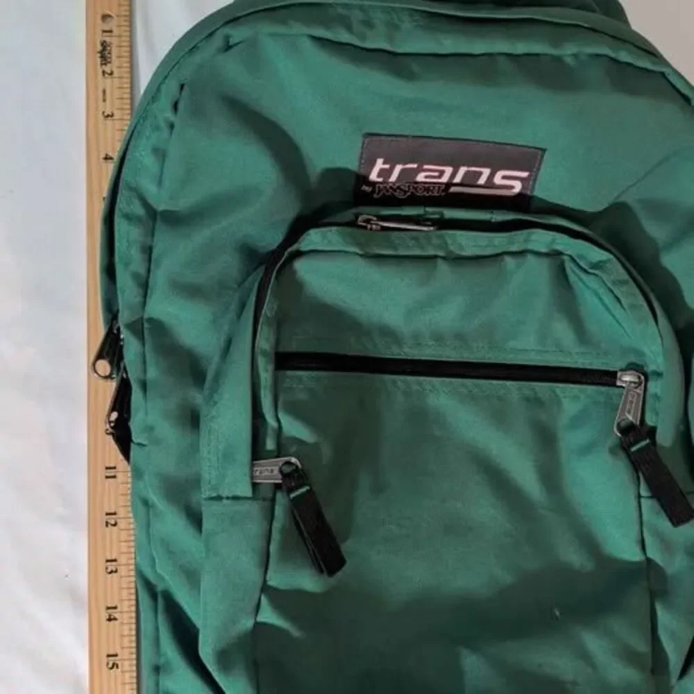 Trans by JanSport SuperMax TM60 Backpack Green Teal Laptop Daypack School Bag